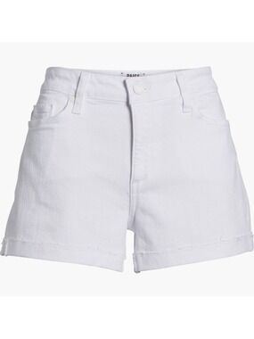 PAIGE Jimmy Jimmy High Waist Denim Shorts Size 34